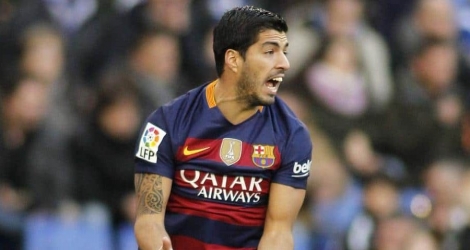L'attaquant uruguayen a marqué mercredi son 100e but sous le maillot du FC Barcelone lors du match retour des huitièmes de finale de la Coupe du Roi remporté par le Barça 3-1 face à l'Athletic Bilbao.