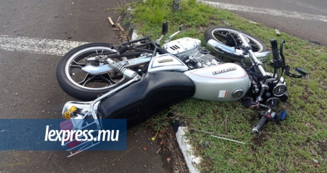 Une collision a eu lieu entre une motocyclette et une voiture à Belle-Vue-Harel, le jeudi 19 janvier.