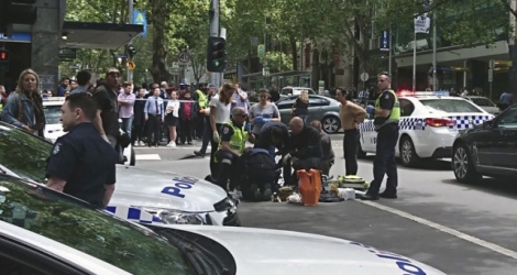 Des policiers lourdement armés ont été déployés dans le centre de la plus grande ville australienne, qui accueille en ce moment l'Open d'Australie.