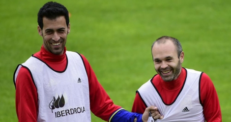 Sergio Busquets et Andrés Iniesta figurent dans le groupe retenu par l'entraîneur de Barcelone Luis Enrique pour la demi-finale retour de la Coupe du Roi.
