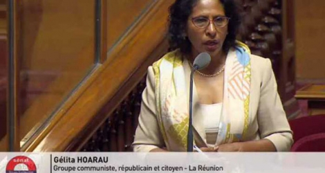 Gélita Hoarau a posé une question sur les Chagos au Sénat, mardi 21 février. 