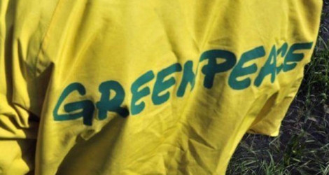 Le logo de Greenpeace.