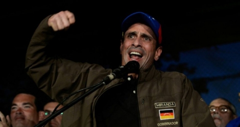 Henrique Capriles, le 7 avril 2017, à Caracas .