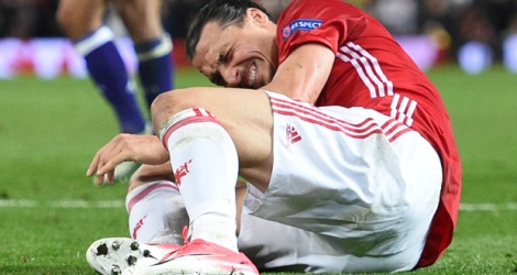 Zlatan Ibrahimovic a été touché «sérieusement au ligament d'un genou».