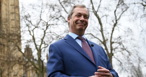Nigel Farage, ancien leader du parti europhobe britannique Ukip.