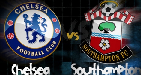 Le leader Chelsea a fait un pas de plus vers le titre en s'imposant avec difficulté contre Southampton (4-2).