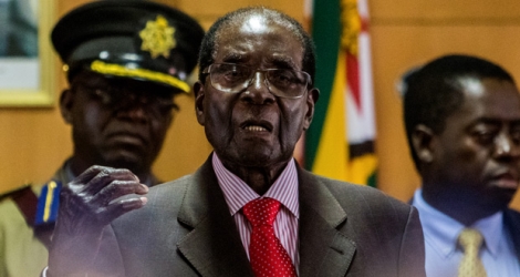 Robert Mugabe en rupture de ban.