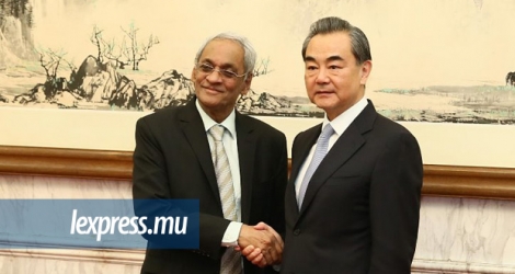 Vishnu Lutchmeenaraidoo, ministre des Affaires étrangères, de l’Intégration régionale et du Commerce international, a dirigé une mission en Chine.