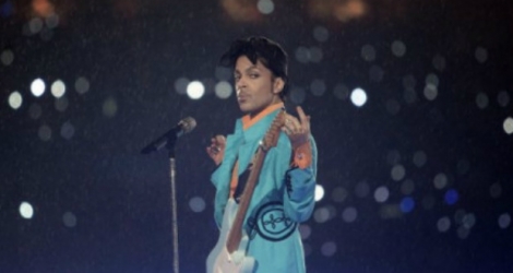 Le chanteur Prince, 2007.