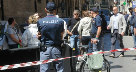 Les meurtriers se sont approchés de Giuseppe Dainotti en scooter avant de l'abattre.