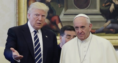 Le président américain a rencontré le pape François mercredi matin au Vatican.