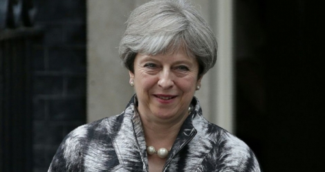 La Première ministre britannique Theresa May, le 12 juin 2017 à Londres .