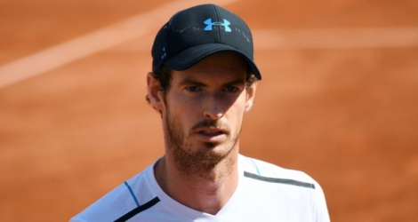 Le Britannique Andy Murray lors de Roland-Garros, le 9 juin 2017.