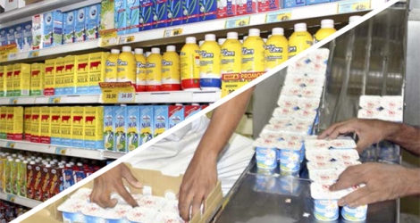 Le lait blanc liquide et le yaourt font partie des produits laitiers qui font face à la concurrence.