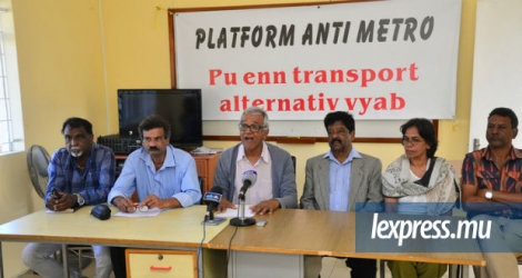 La Plateforme anti-métro a procédé au lancement d’une pétition nationale ce mardi 8 août pour contester le projet Metro Express.