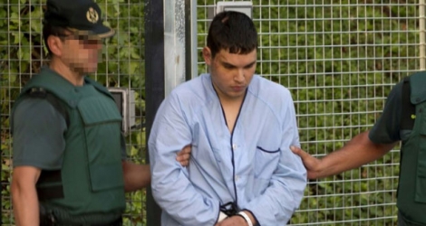 Mohamed Houli Chemlal, membre présumé de la cellule djihadiste responsable des attentats en Espagne le 22 août 2017 à Tres Cantos, près de Madrid.