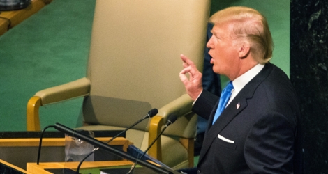 Donald Trump a menacé mardi de «détruire totalement» la Corée du Nord et de remettre en cause l'accord nucléaire avec l'Iran, dans un premier discours belliqueux devant l'Assemblée générale de l'ONU.