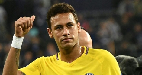 Le Brésilien Neymar, le 18 octobre 2017 à Bruxelles 