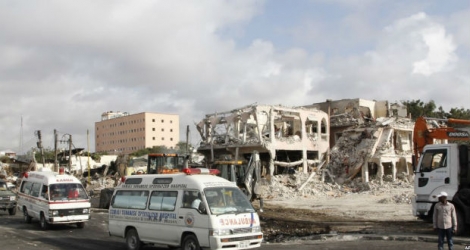 L'explosion a eu lieu à environ 30 kilomètres au nord de la capitale, Mogadiscio.