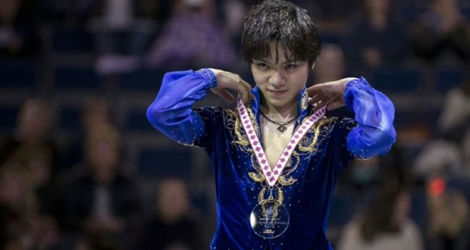 Le Japonais Shoma Uno a survolé les à 19 ans pour s'adjuger pour la première fois de sa carrière le Skate Canada, le 28 octobre 2017 à Regina
