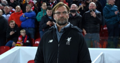 L'entraîneur de Liverpool Jürgen Klopp, le 1er novembre 2017 à Anfield.