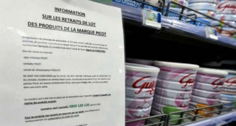 Trente-sept bébés ont été atteints de salmonellose en France - dont 18 avaient été hospitalisés - après avoir consommé un lait ou un produit d'alimentation infantile Lactalis infecté.