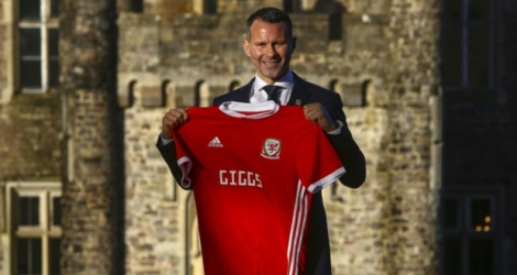 Le nouveau sélectionneur du Pays de Galles et ancienne star de Manchester United Ryan Giggs, le 15 janvier 2018 à Cardiff.