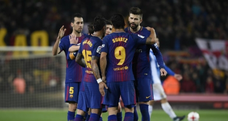 Le club catalan a rejoint jeudi le dernier carré de la Coupe du Roi en renversant 2-0 son voisin l'Espanyol (aller: 0-1).