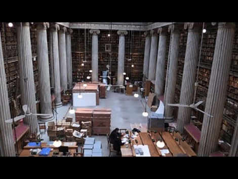 Déménagement de la bibliothèque nationale de Grèce.