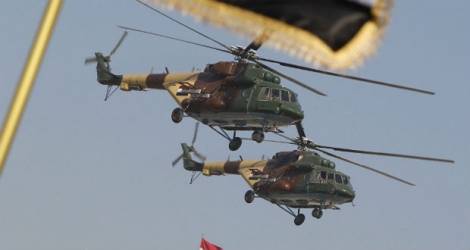 Un hélicoptère militaire américain s’est écrasé jeudi dans l'ouest de l'Irak avec du personnel américain à son bord.