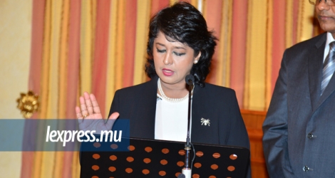 Ameenah Gurib-Fakim est devenue présidente de la République en juin 2015.