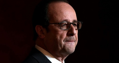 L'ancien président français François Hollande le 1er décembre 2016 à Paris 