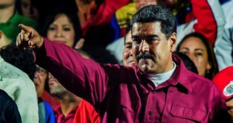Nicolas Maduro, le 20 mai 2018, à Caracas.