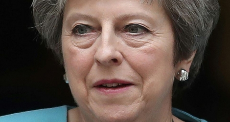 Theresa May, le 16 mai, à Londres.
