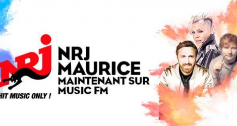 L’image publicitaire de NRJ Maurice annonce la couleur.