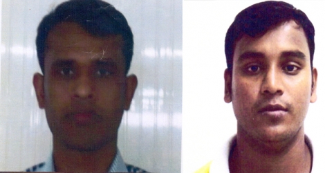 Les Bangladais Halim Molla et Mohammad Ismael Shake, tous deux âgés de 29 ans.