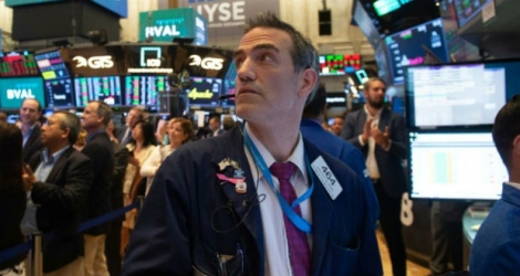 Traders sur le parquet du New York Stock Exchange.
