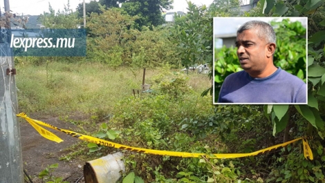 Le corps de Khushboo Badruddin Sattar-Rojah a été retrouvé sous cet arbre. Son fiancé David Sham (en médaillon) lui aurait demandé de venir vivre avec lui à Port-Louis.