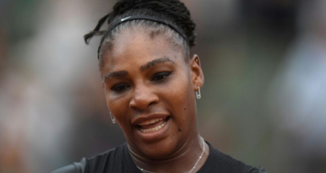 L'Américaine Serena Williams à Roland-Garros le 4 juin 2018.