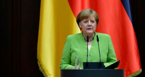 La chancelière allemande Angela Merkel à Berlin, le 20 juin 2018.