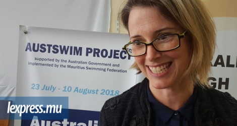 Le projet AUSTSWIM a été lancé officiellement ce mardi 24 juillet en presence de Jenny Dee, haut-commissaire australien à Maurice.