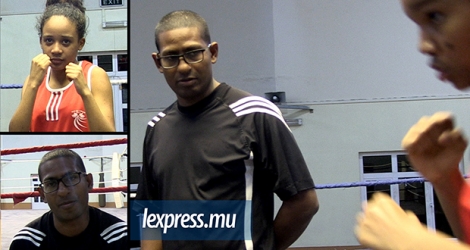 Bruno Julie entraîne désormais des jeunes passionnés de boxe.