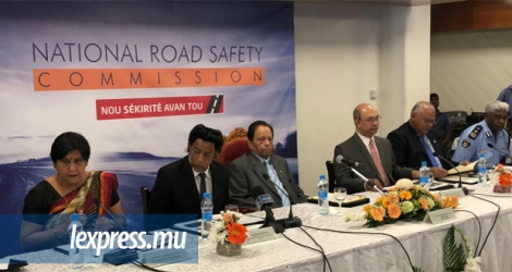 Troisième réunion de la National Road Safety Commission ce mardi 11 septembre.