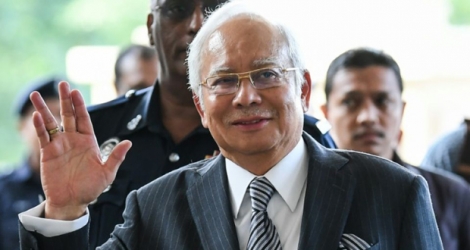 L'ex-Premier ministre malaisien Najib Razak à Kuala Lumpur, le 10 août 2018.