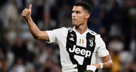 L'attaquant de la Juventus Cristiano Ronaldo lors de la réception de Naples le 29 septembre 2018.