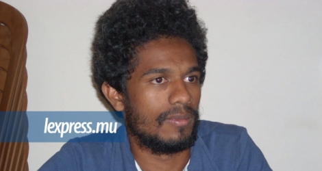 Jordan Ramasamy, travailleur social au Kollectif Rivier Nwar.