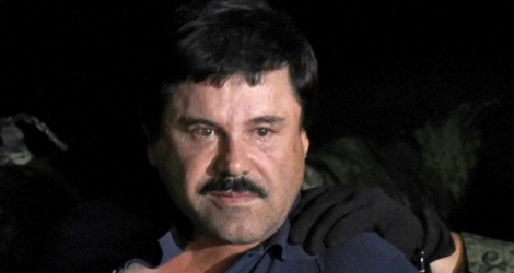 Joaquin «El Chapo» Guzman, après son arrestation au Mexique, le 8 janvier 2016.