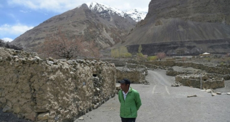 Fazal Ali, un alpiniste pakistanais, qui a grimpé le K2 trois fois, dans son village de Shimshal, le 5 mai 2018.
