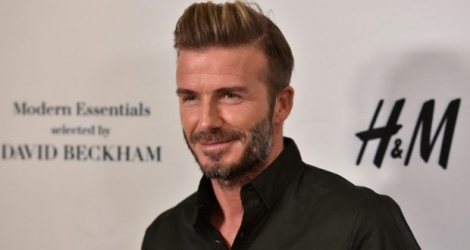 David Beckham, à Los Angeles, le 26 septembre 2016.