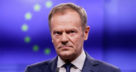 Le président du Conseil européen Donald Tusk le 6 février 2019 à Bruxelles. 